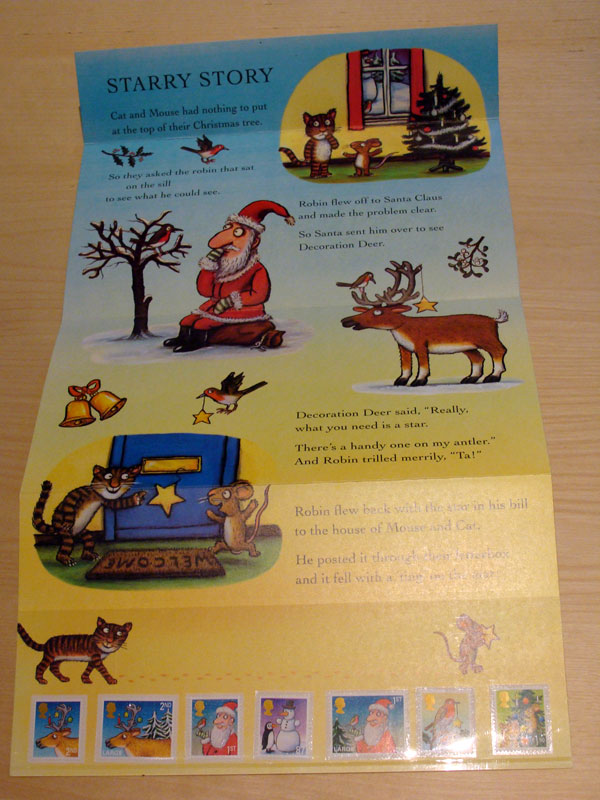 Axel Scheffler Briefmarken Christmas Presentation Pack